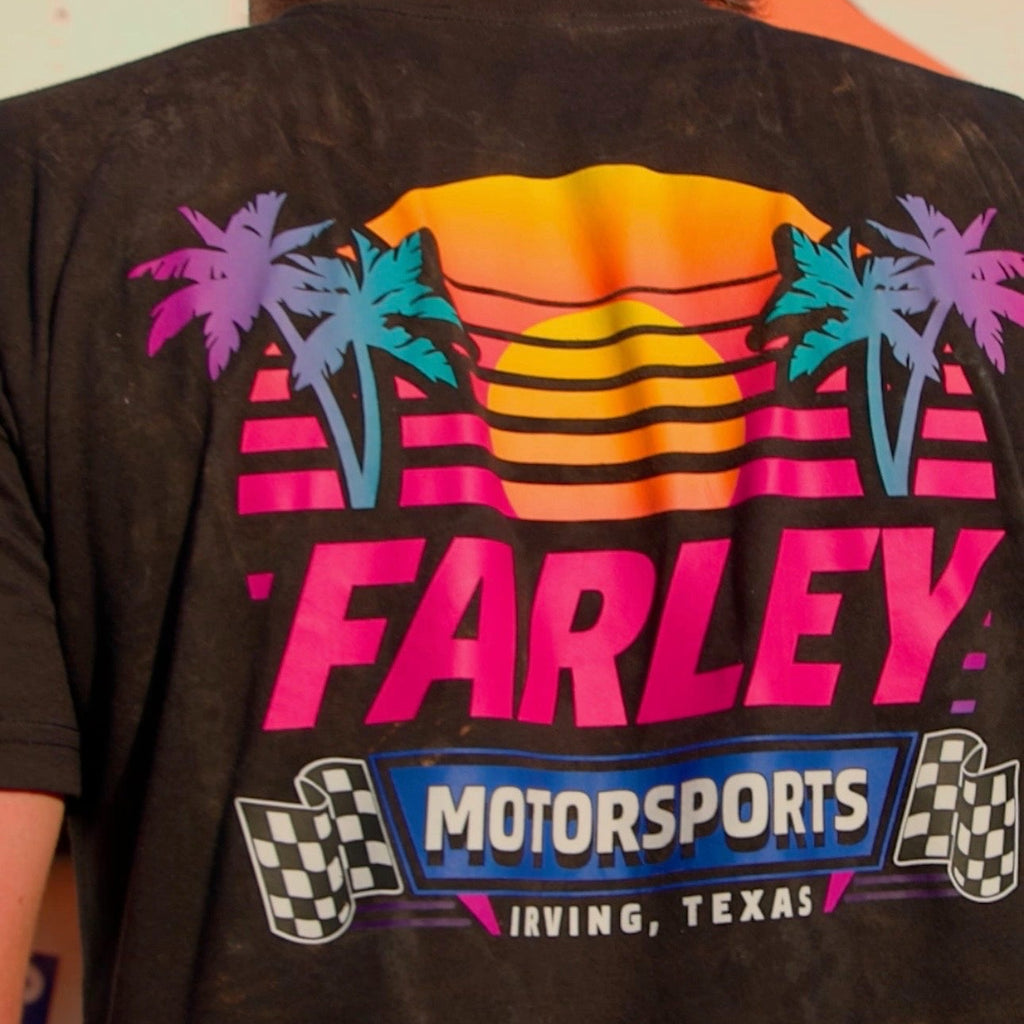 Farley Motorsports Retro T-Shirt - Adult